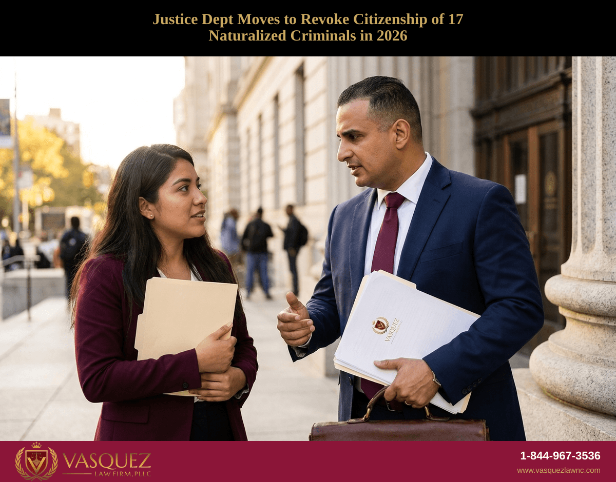 Justice Dept Moves to Revoke Citizenship of 17 Naturalized Criminals in 2026