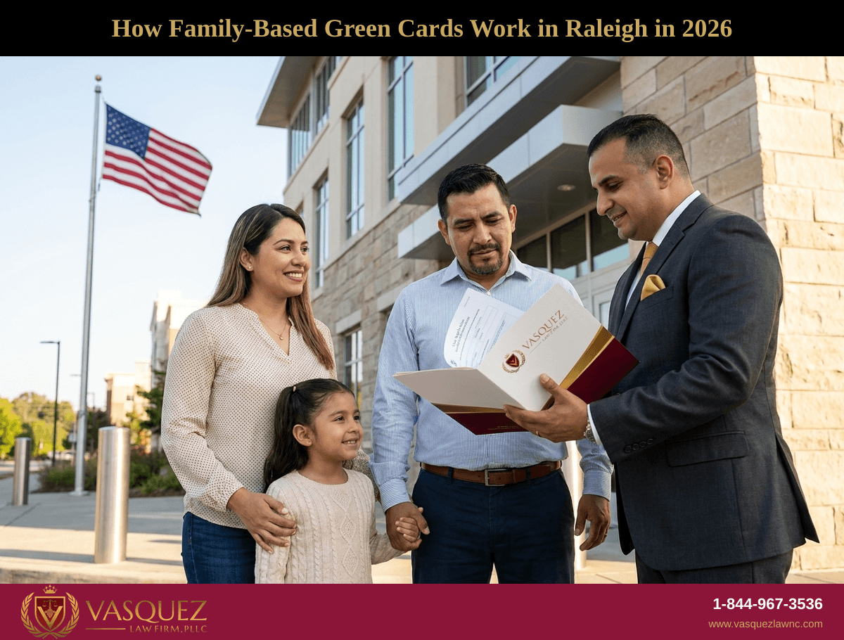 How Family-Based Green Cards Work in Raleigh in 2026