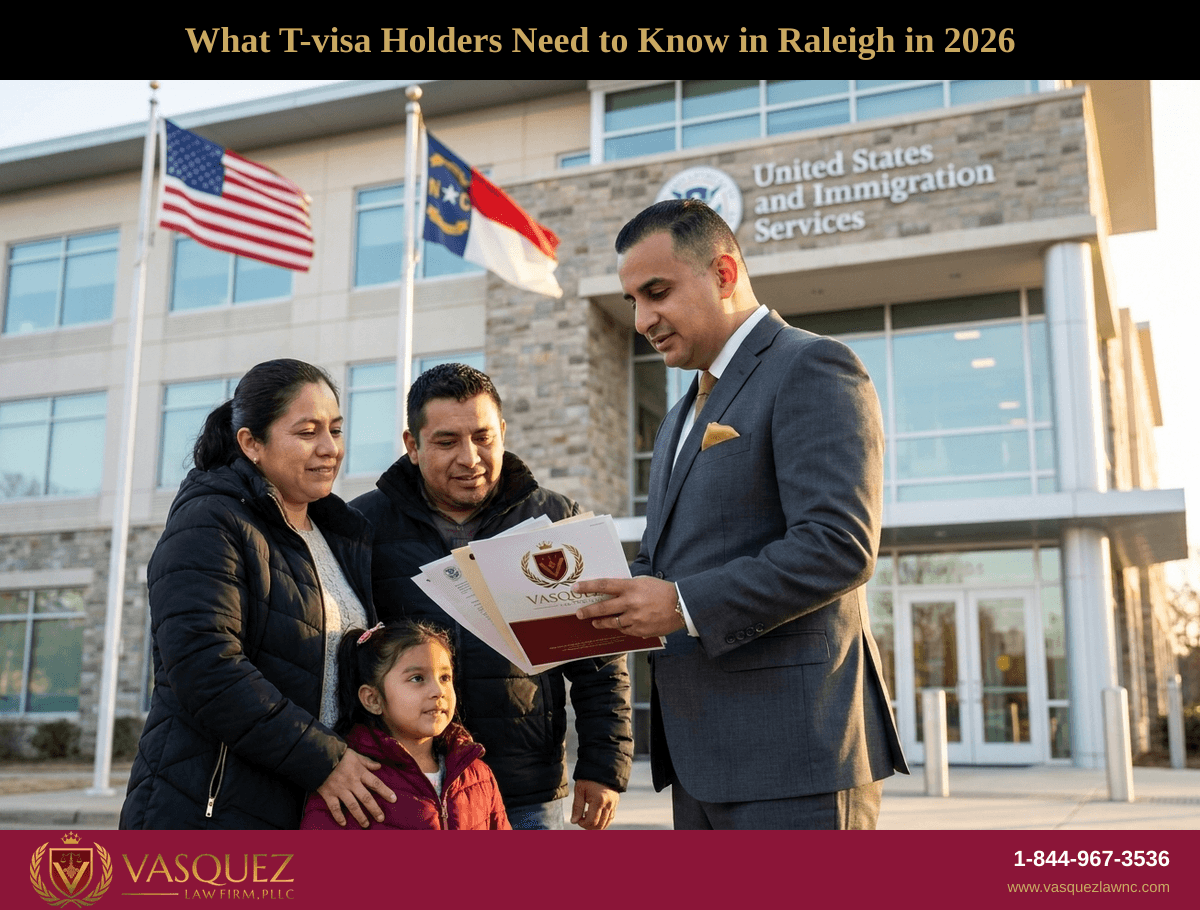 What T-visa Holders Need to Know in Raleigh in 2026