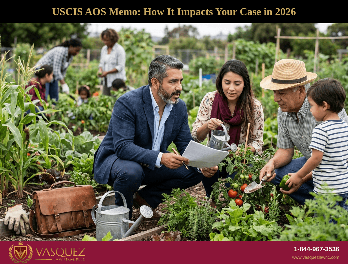 Nuevo Memorando USCIS AOS: Impacto en su Caso de Ajuste de Estatus en 2026
