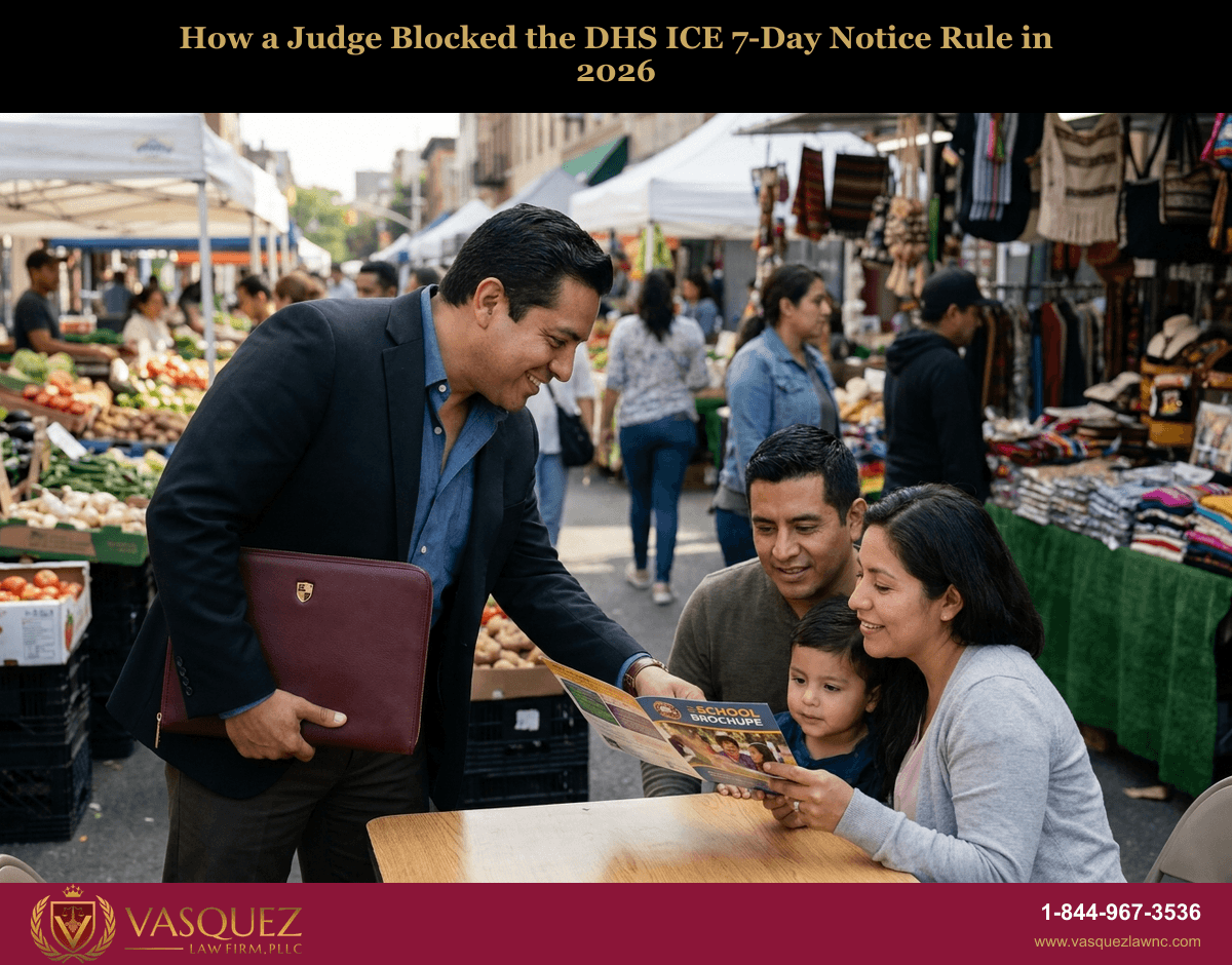 How a Judge Blocked the DHS ICE 7-Day Notice Rule in 2026