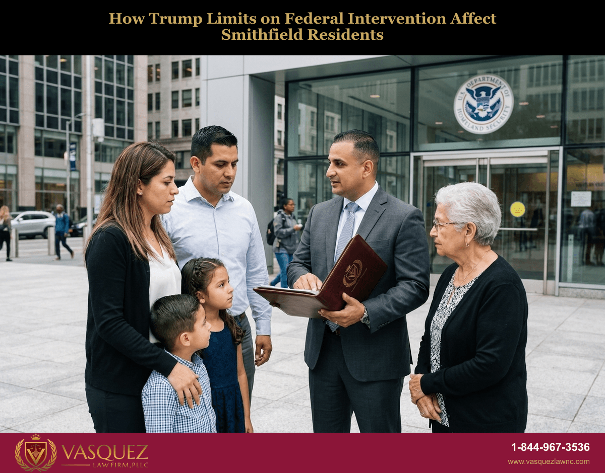 Cómo los Límites de Trump a la Intervención Federal Afectan a los Residentes de Smithfield