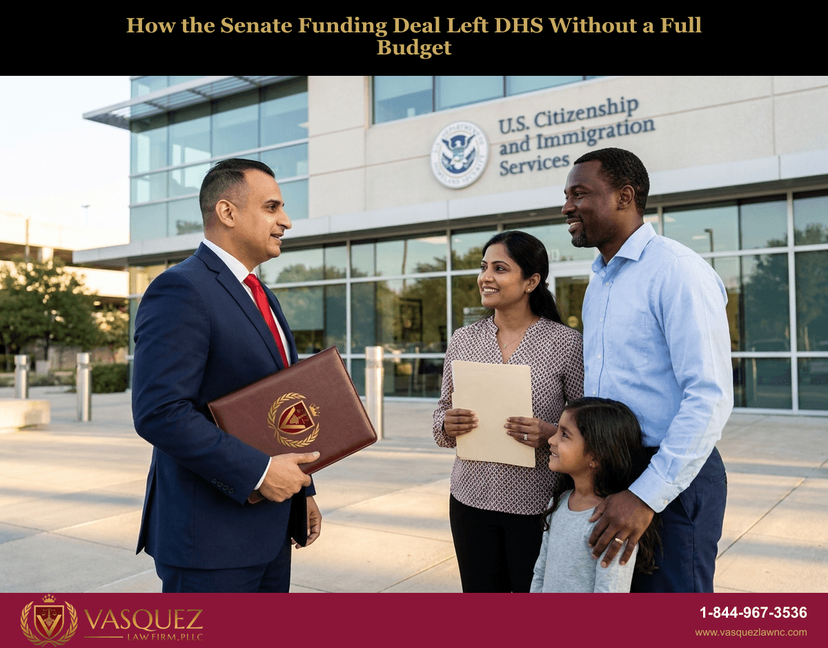 Cómo el Acuerdo de Financiamiento del Senado Dejó al DHS Sin Presupuesto Completo