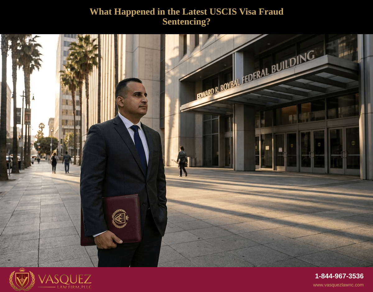 What Happened in the Latest USCIS Visa Fraud Sentencing?