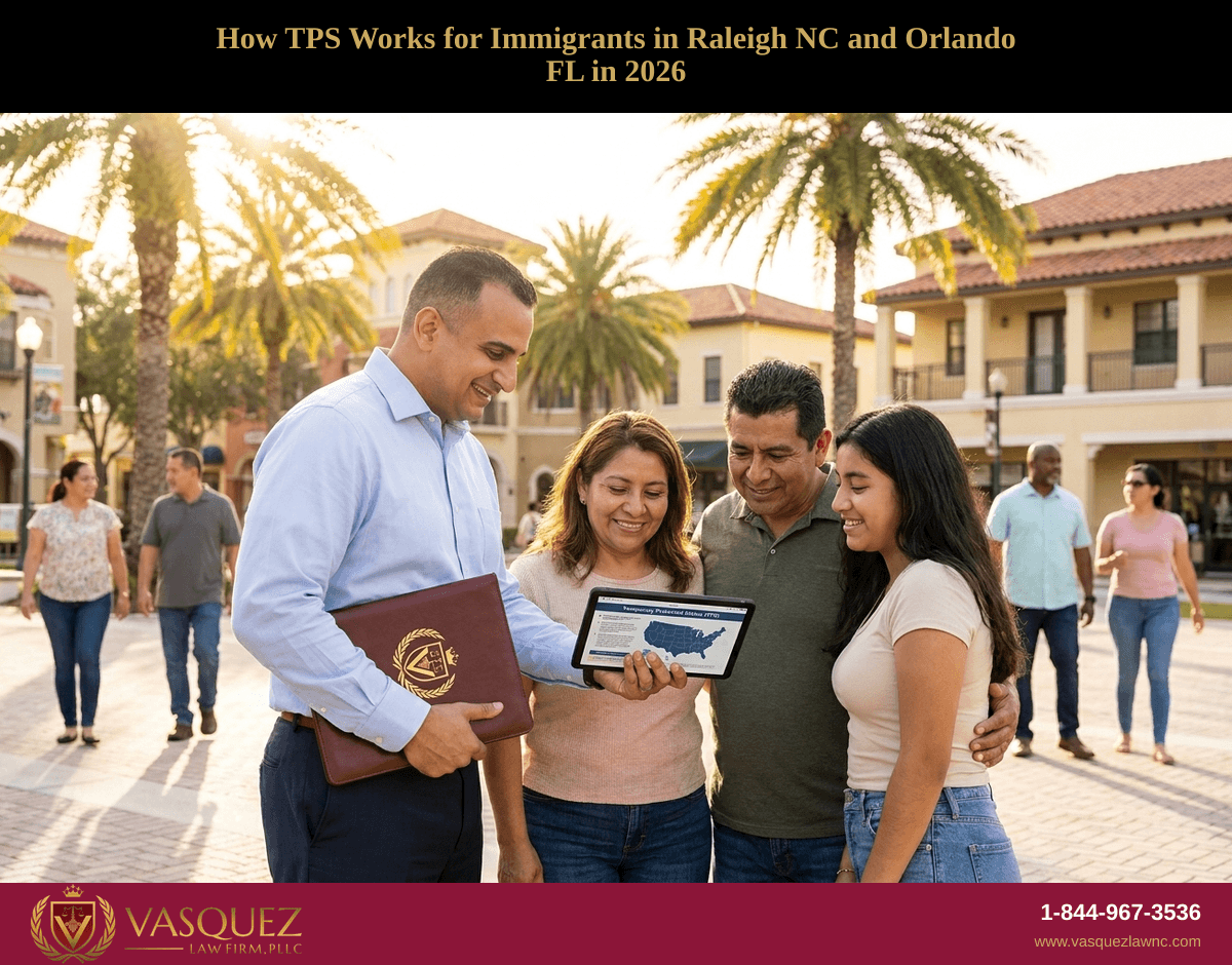 Estatus de Protección Temporal en 2026: Guía para Inmigrantes en Raleigh y Orlando