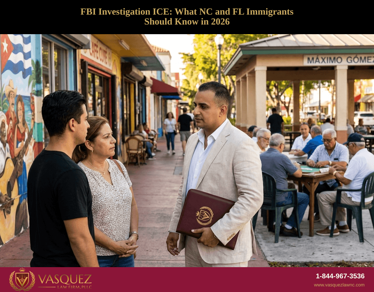 FBI Investigation ICE: What NC and FL Immigrants Should Know in 2026