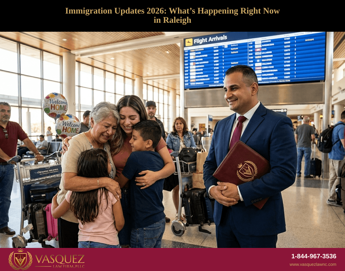 Actualizaciones Migratorias 2026: Lo Que Está Ocurriendo en Raleigh en Este Momento