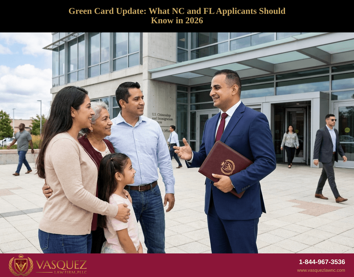 Green Card Update: What NC and FL Applicants Should Know in 2026