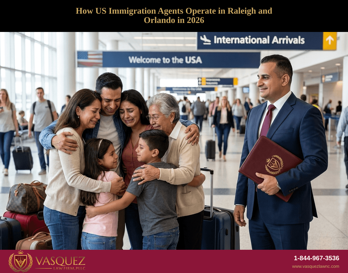 How US Immigration Agents Operate in Raleigh and Orlando in 2026