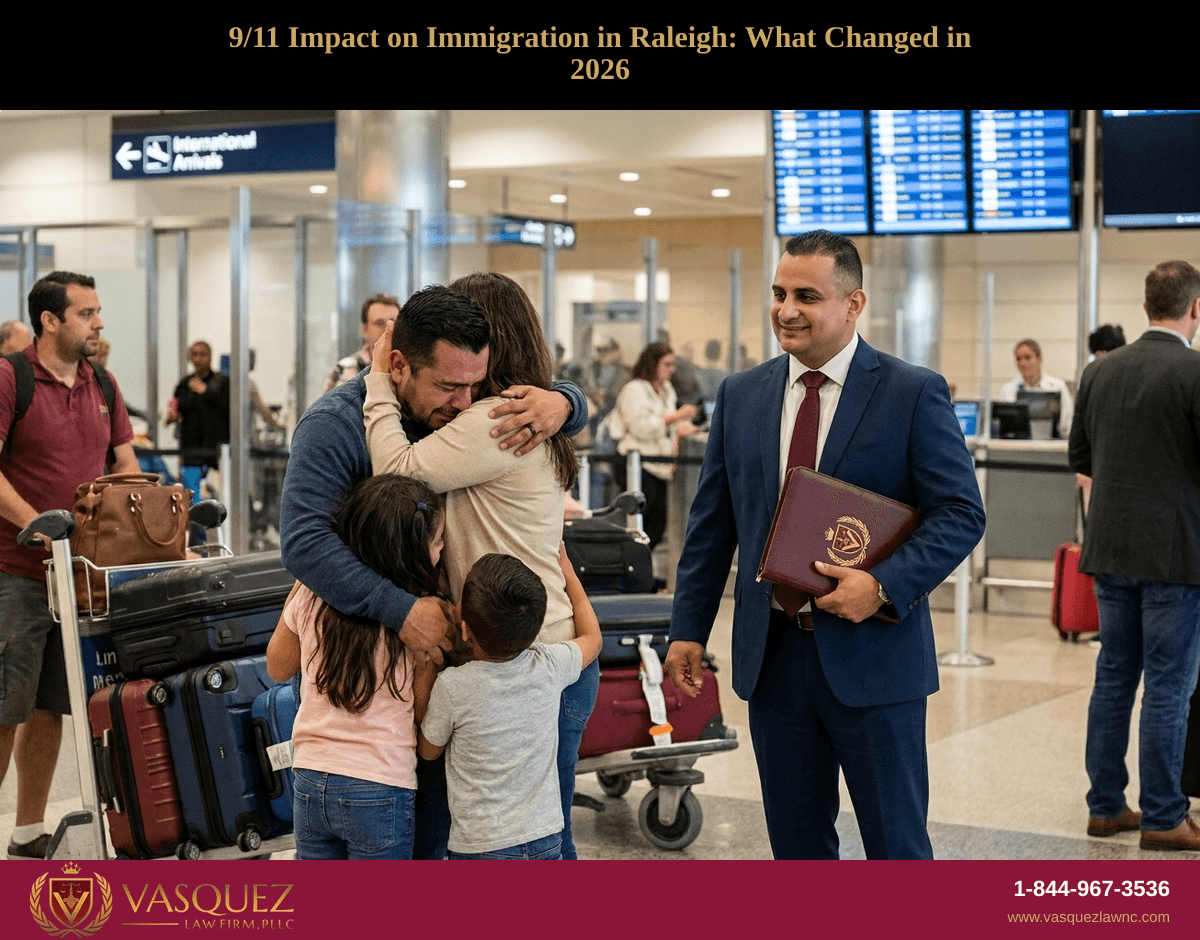 Cómo el 9/11 Transformó la Inmigración en Raleigh: Cambios Clave en 2026