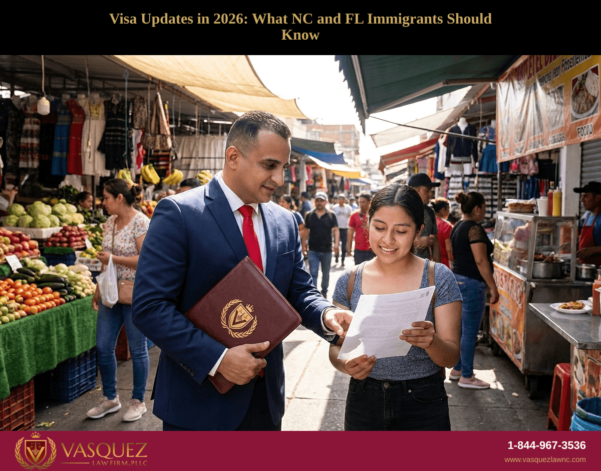Visa Updates in 2026: What NC and FL Immigrants Should Know