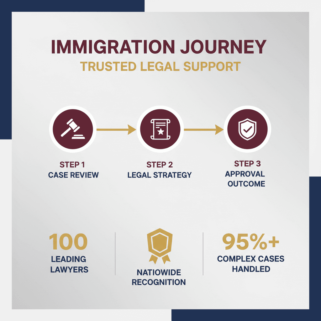 Estadísticas Clave y Datos para Los 100 Mejores Abogados de Inmigración 2025 - Lawdragon