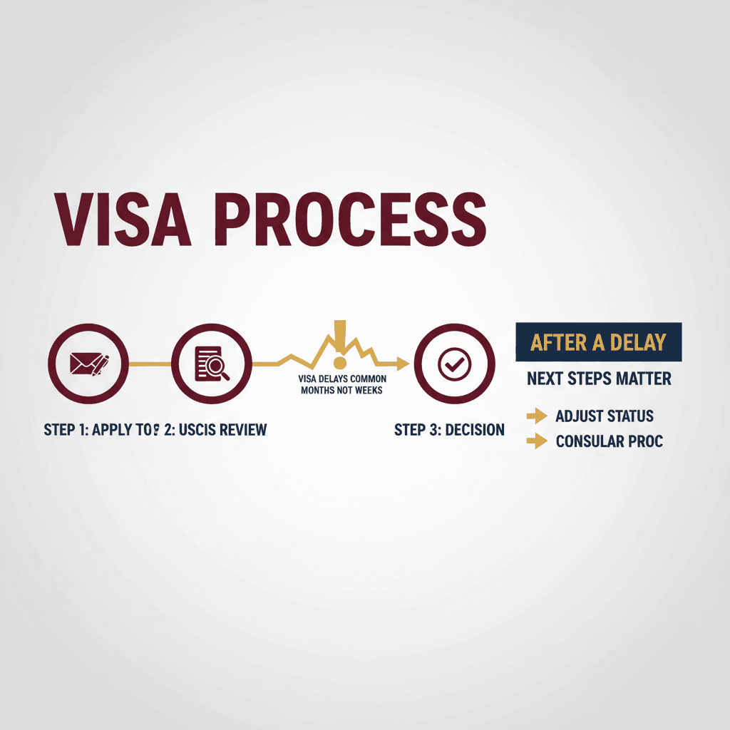 Estadísticas Clave y Datos para Qué Hacer Sobre Retrasos de Visa y Sus Próximos Pasos con un Abogado