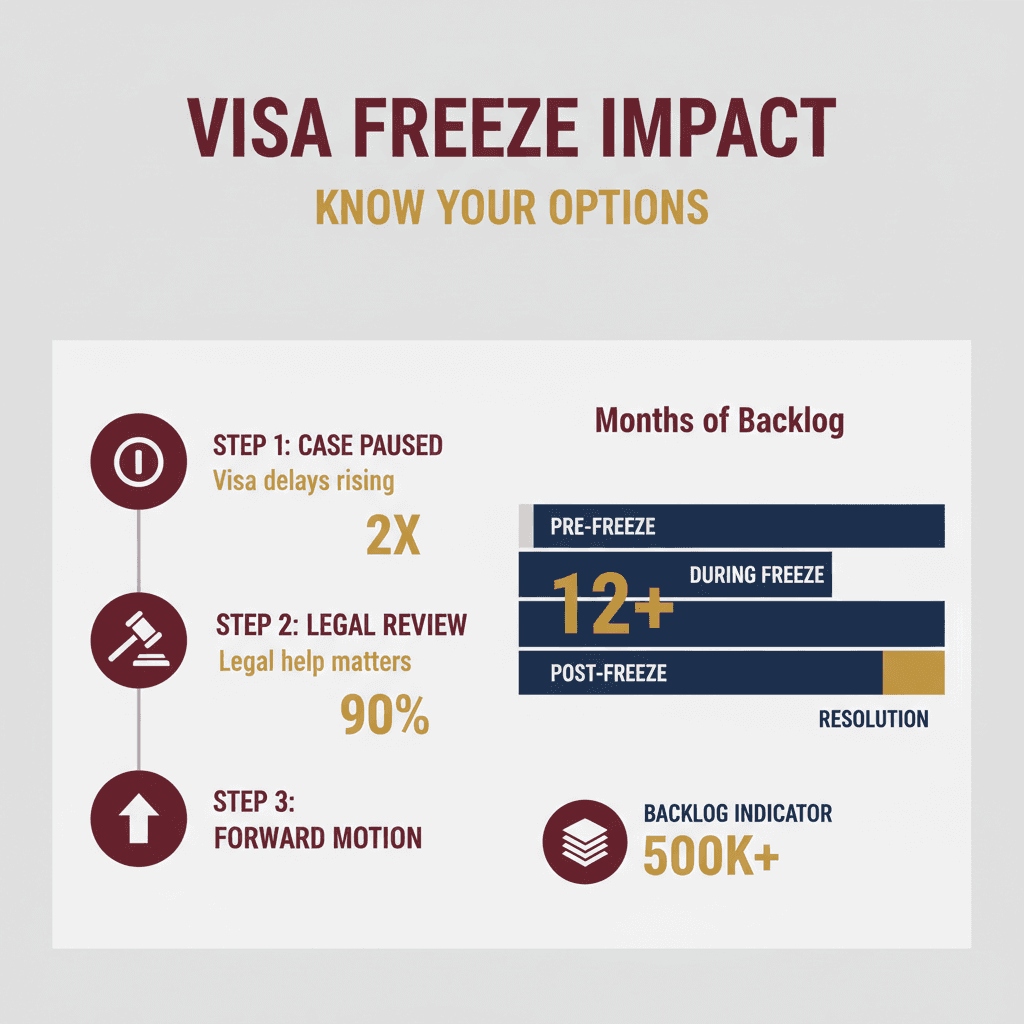 Estadísticas Clave y Datos para Lo que Necesita Saber Sobre la Suspensión del Procesamiento de Visas en 2026