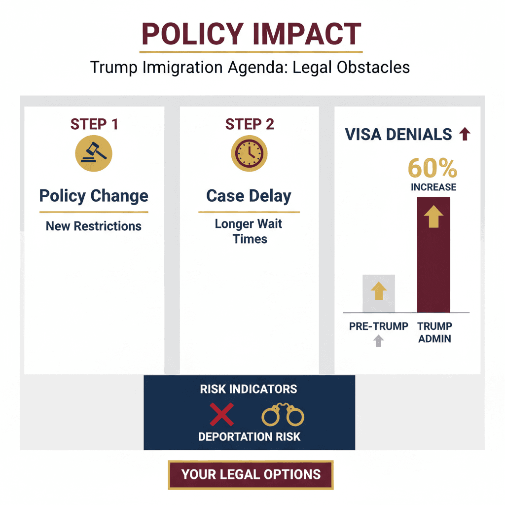 Key Statistics and Data for Explain why Trump immigration agenda is becoming a problem