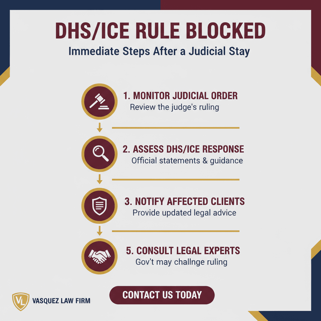Estadísticas Clave y Datos para Cómo un Juez Bloqueó la Regla de DHS ICE y Qué Significa para la Supervisión del Congreso