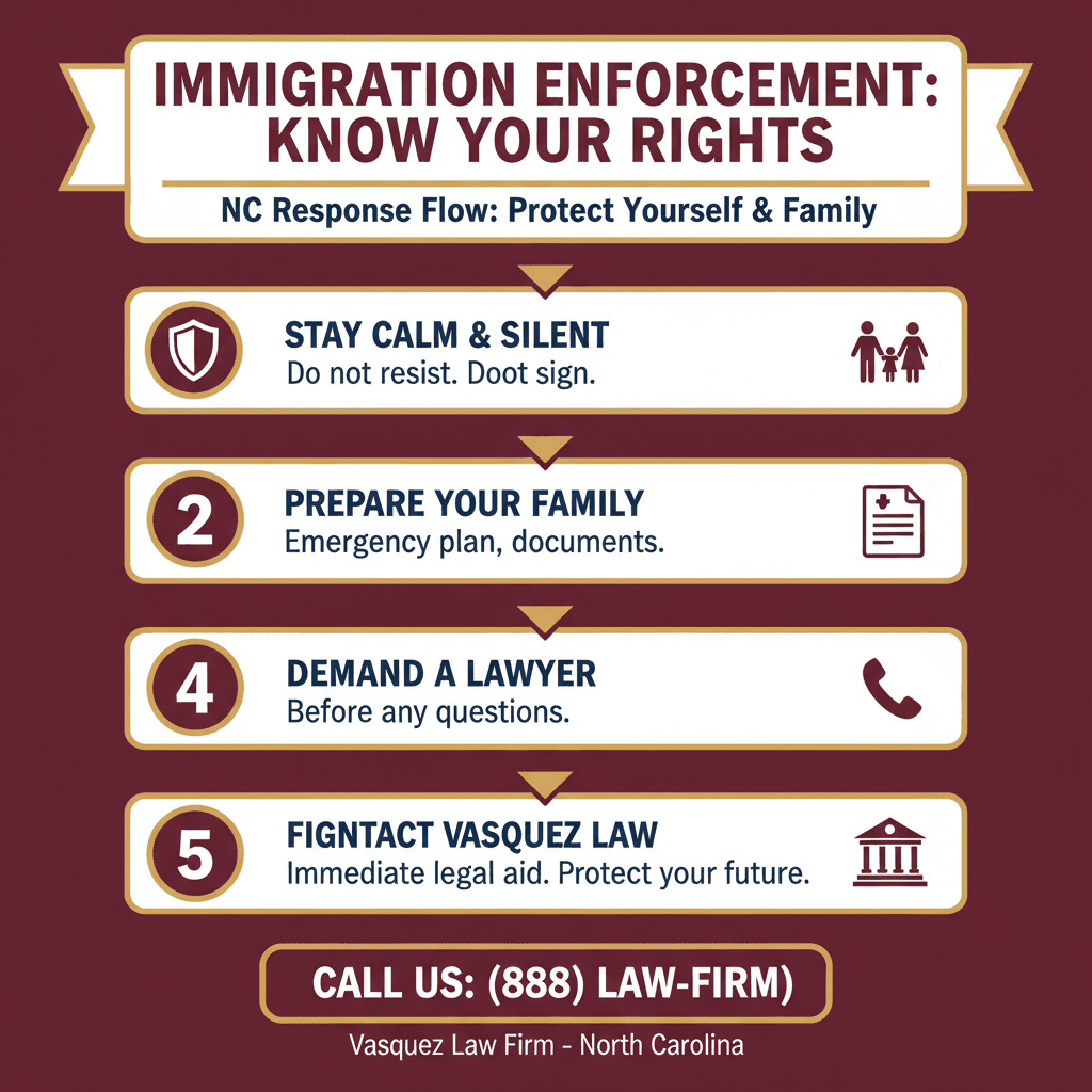 Estadísticas Clave y Datos para Cambios en la Aplicación de la Inmigración en Carolina del