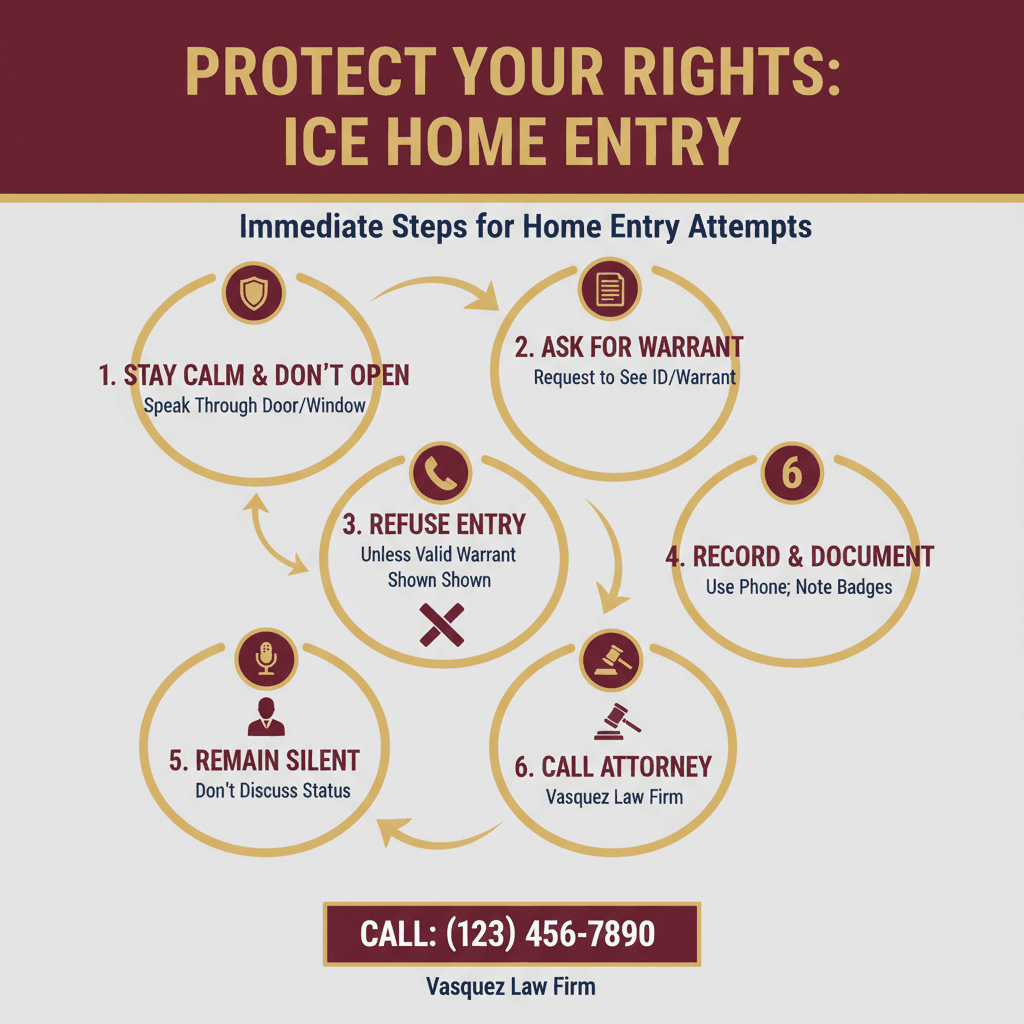Estadísticas Clave y Datos para Puede ICE Entrar a Su Hogar y Cuáles Son Sus Derechos en 2026