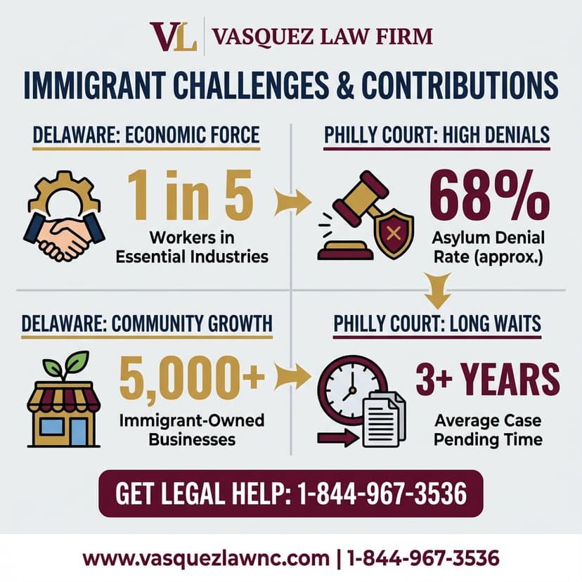 Key Statistics and Data for What You Need to Know About Delaware Immigration Law in 2026