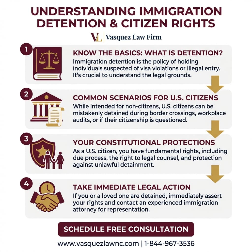 Estadísticas Clave y Datos para Pueden los Ciudadanos Americanos Ser Detenidos por Inmigración en 2026