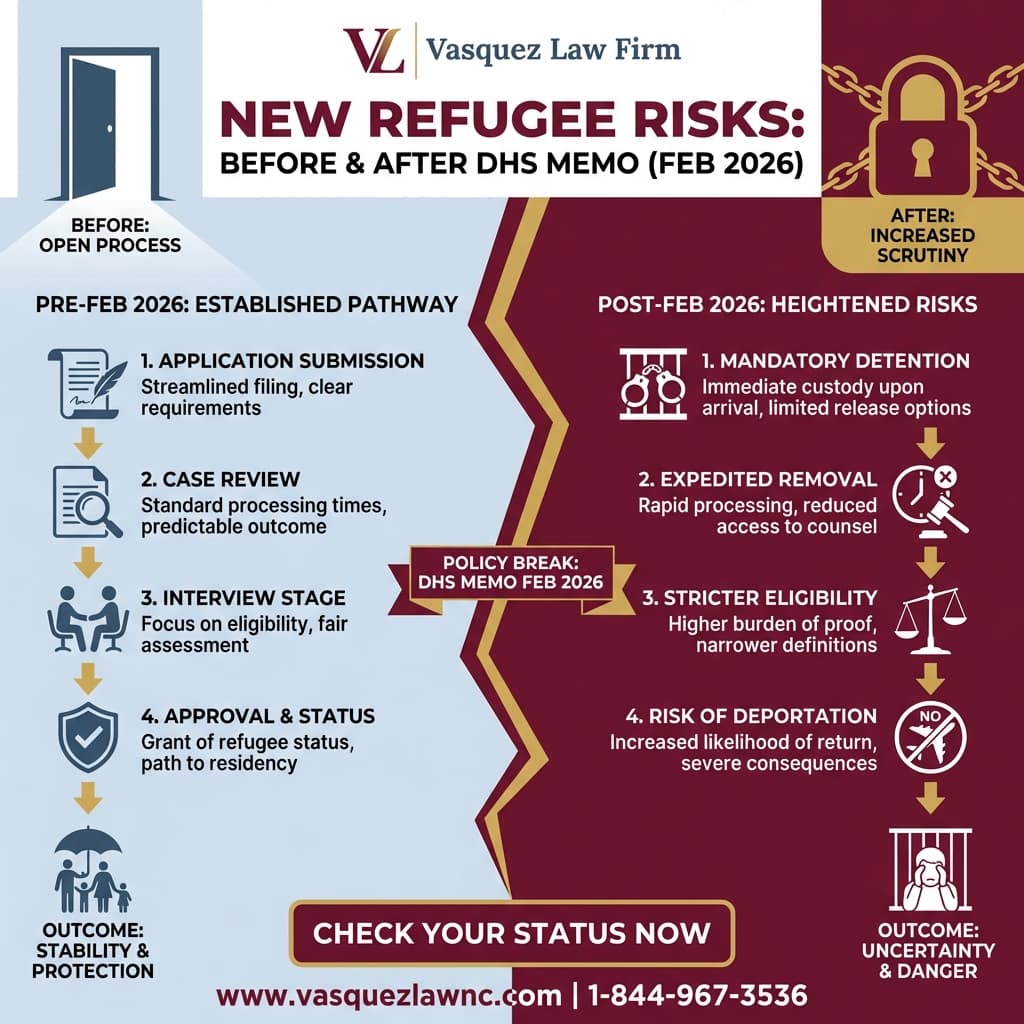 Estadísticas Clave y Datos para Qué Significa el Memorándum de Arresto de Refugiados para Sus Derechos en 2026
