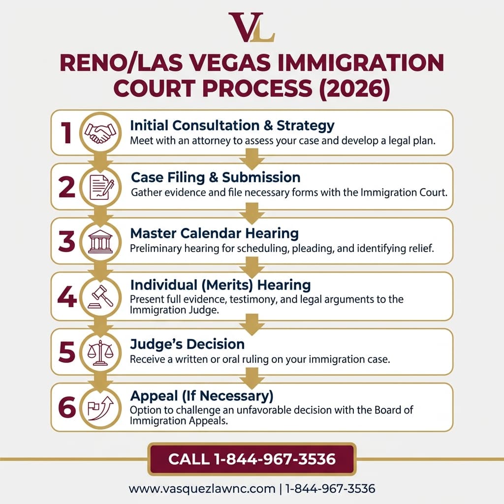 Estadísticas Clave y Datos para Lo que Debe Saber Sobre la Corte de Inmigración de Reno en 2026
