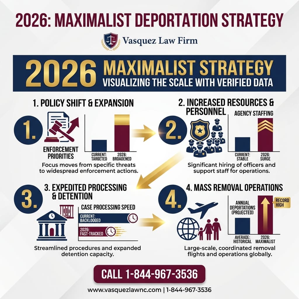 Estadísticas Clave y Datos para Qué Esperar de las Deportaciones de Trump en 2026