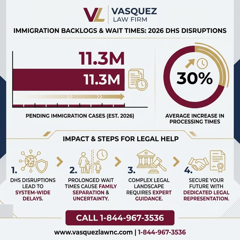 Key Statistics and Data for How DHS Disruptions Impact Immigration Cases in 2026