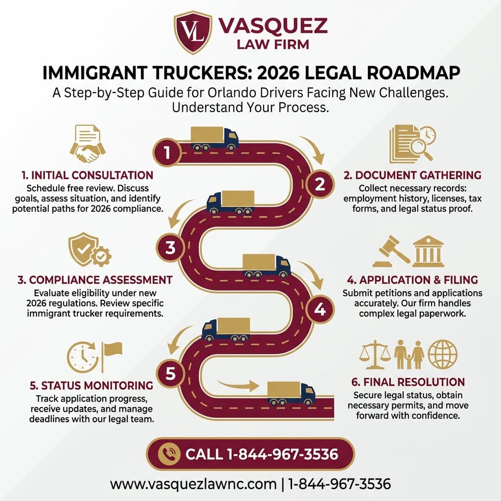 Estadísticas Clave y Datos para El Futuro de los Conductores Inmigrantes en Orlando para 2026