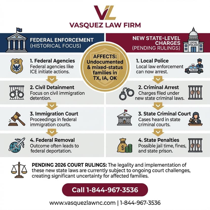 Key Statistics and Data for What Happens with State Immigration Crime Charges in 2026?