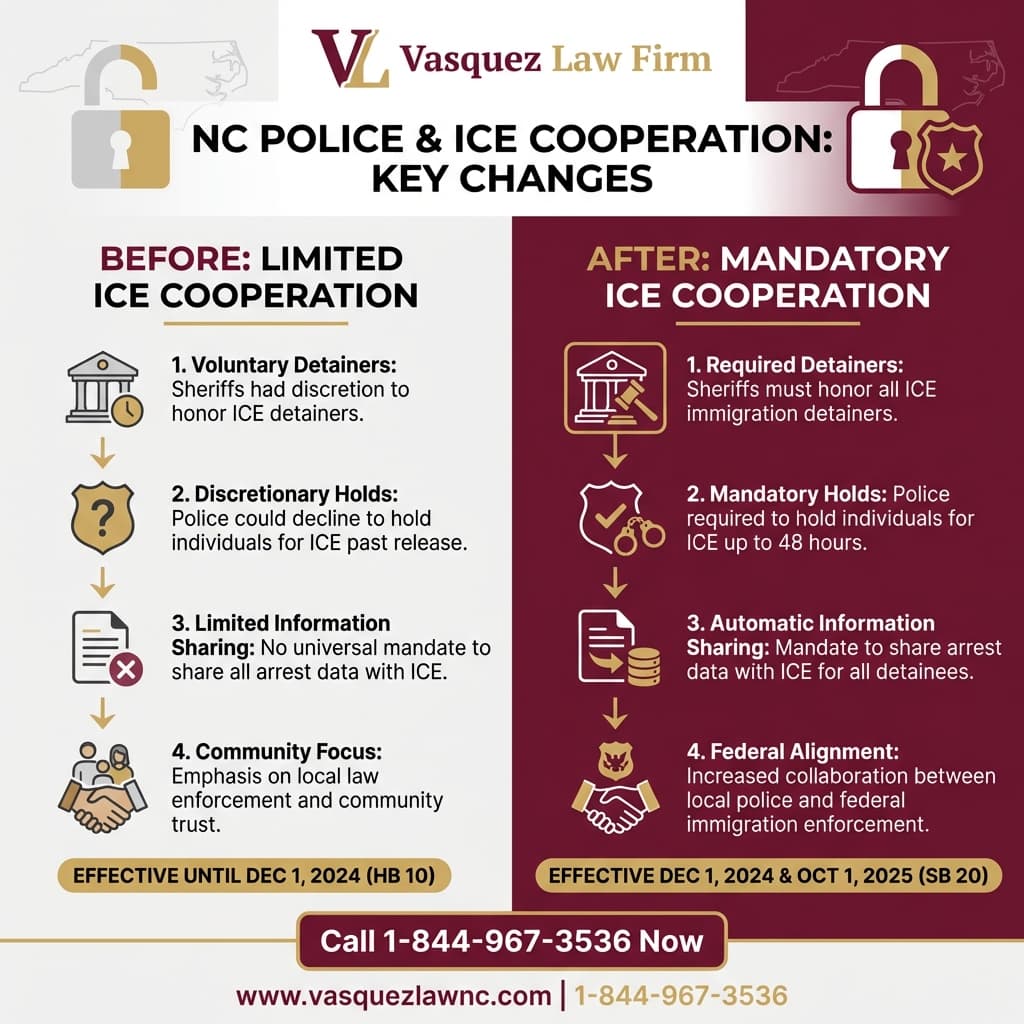 Estadísticas Clave y Datos para Evolución de las Detenciones de ICE en Charlotte, Carolina del Norte, para 2026