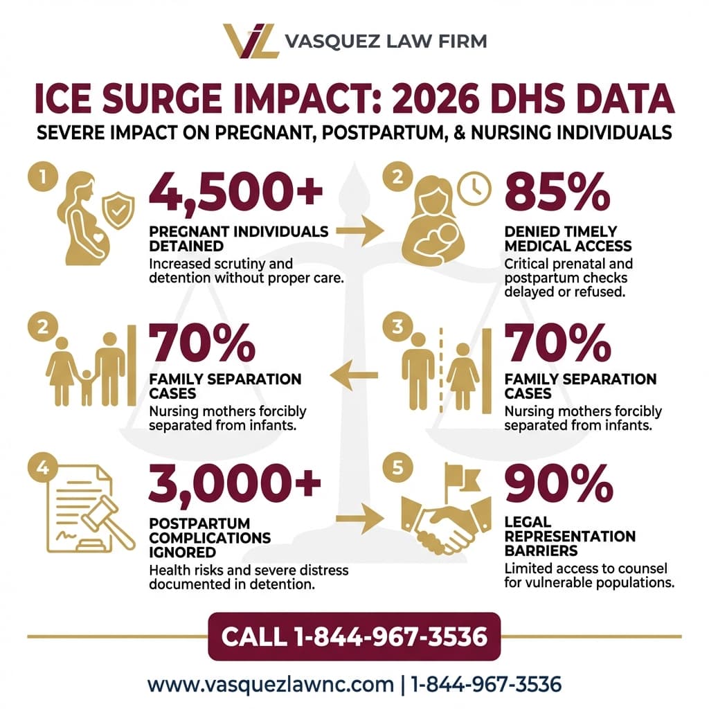 Estadísticas Clave y Datos para Lo Que Debes Saber Sobre la Deportación de Personas Embarazadas en 2026