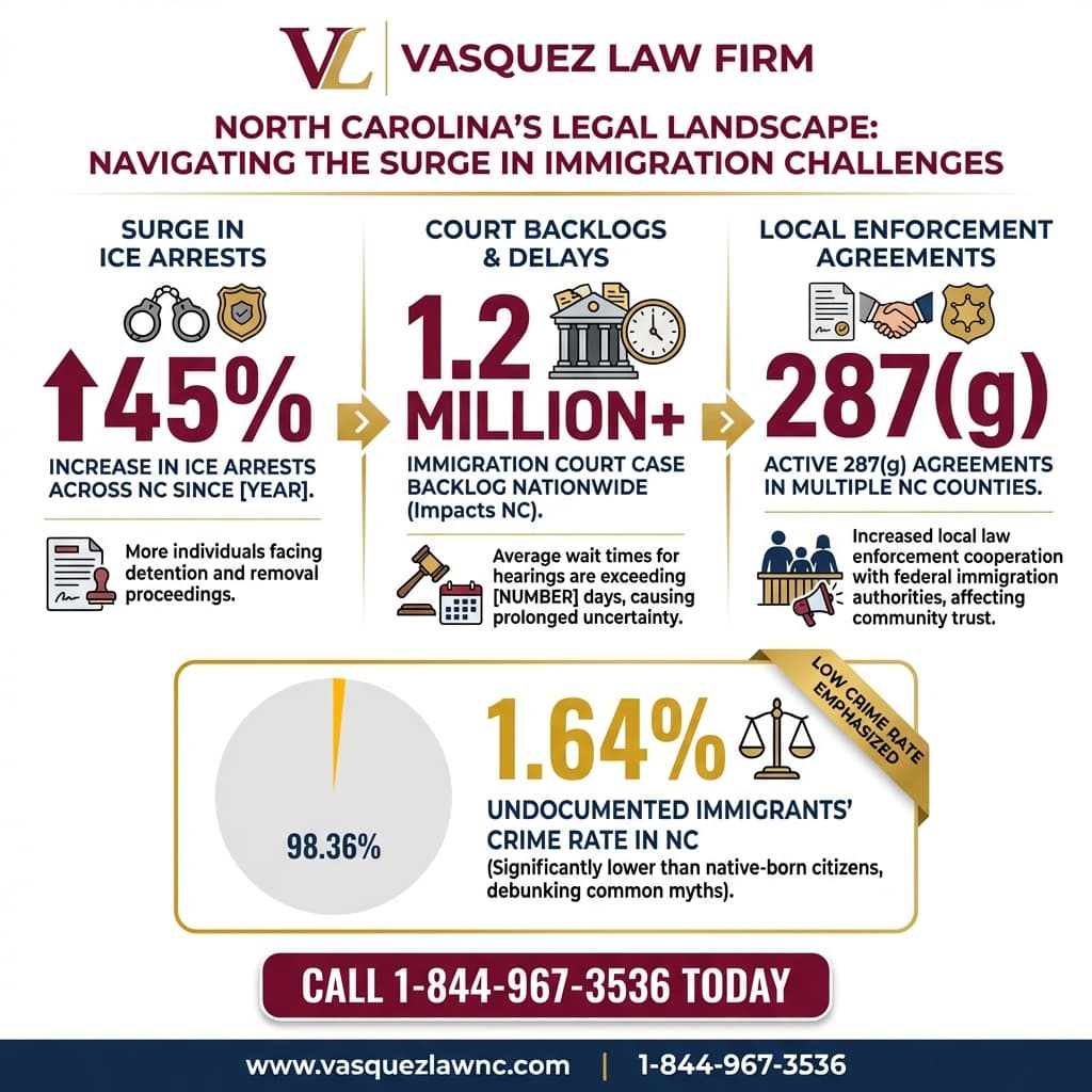 Estadísticas Clave y Datos para Agentes Federales de Inmigración en Raleigh en 2026: Qué Hacen y Cómo Protegerse