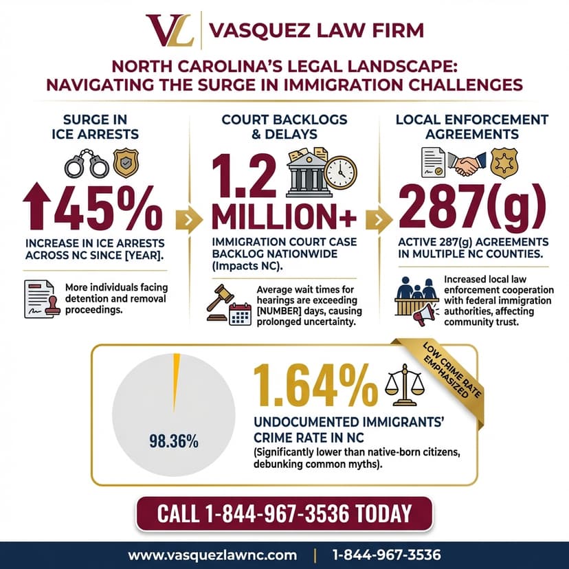 Key Statistics and Data for What Do Federal Immigration Agents Do Around Raleigh in 2026?