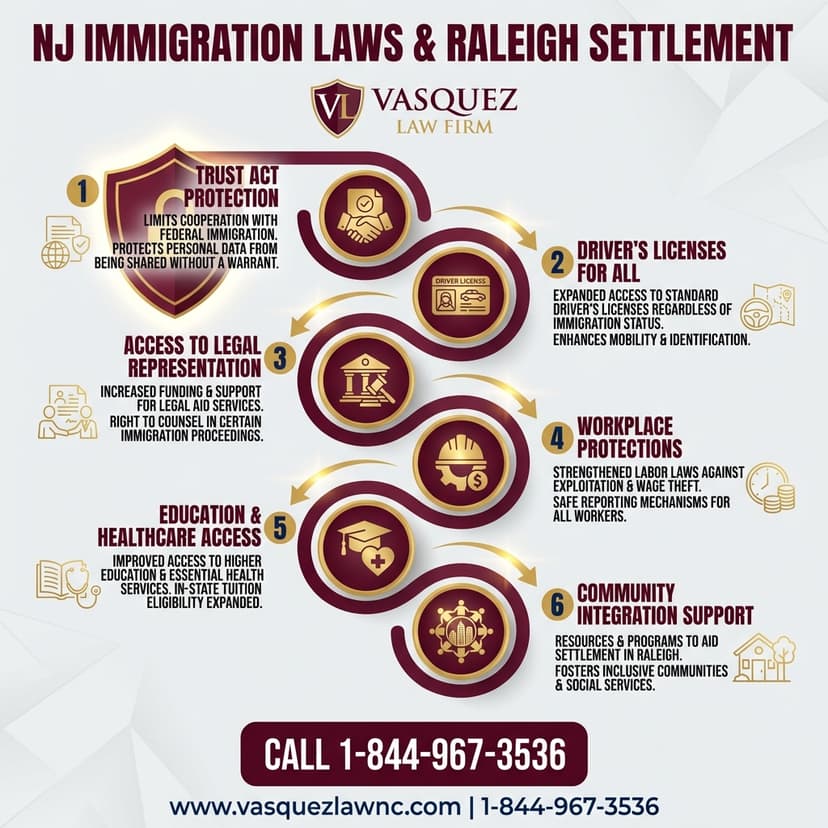 Key Statistics and Data for New Jersey Immigration Laws Explained in Raleigh in 2026