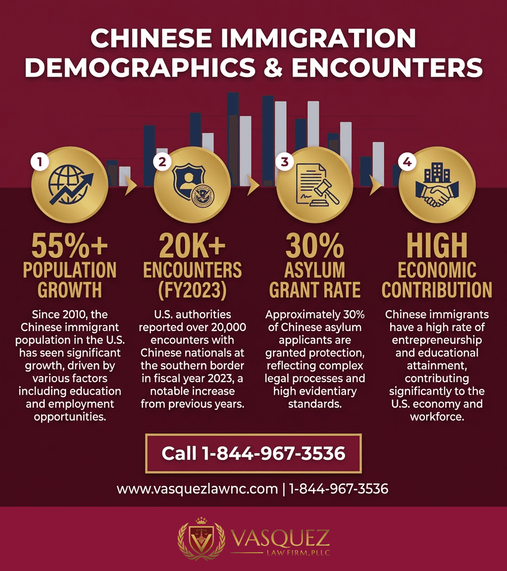Estadísticas Clave y Datos para Inmigrantes chinos: su influencia en Estados Unidos en 2026 (Español)