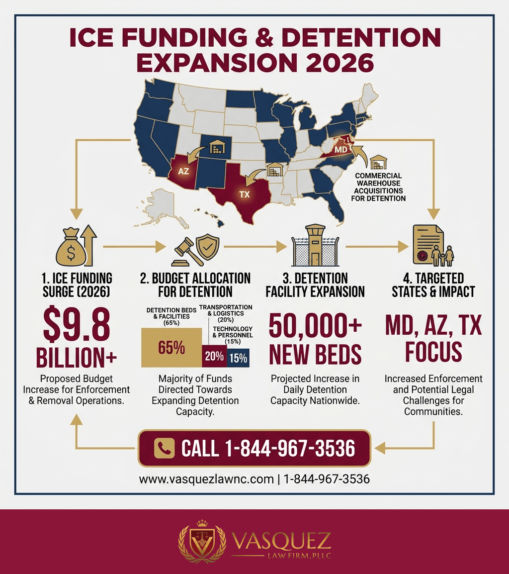 Estadísticas Clave y Datos para Cómo Funciona el Financiamiento de ICE en 2026: Lo Esencial que Debe Saber