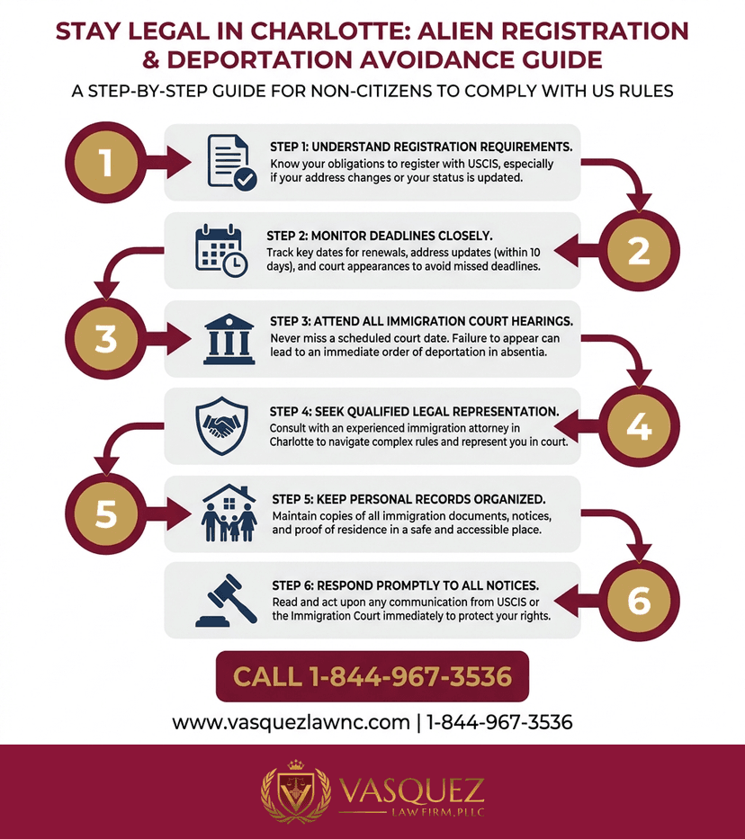 Key Statistics and Data for Alien Registration Rules: How To Comply in Charlotte in 2026