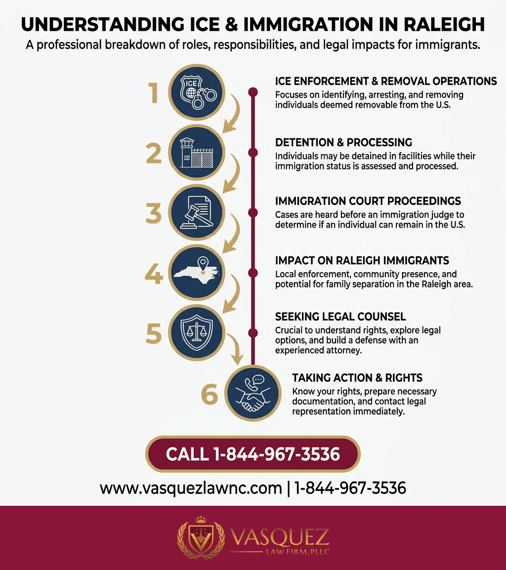 Estadísticas Clave y Datos para ¿Qué Hace ICE con los Inmigrantes? Respuestas para Raleigh en 2026