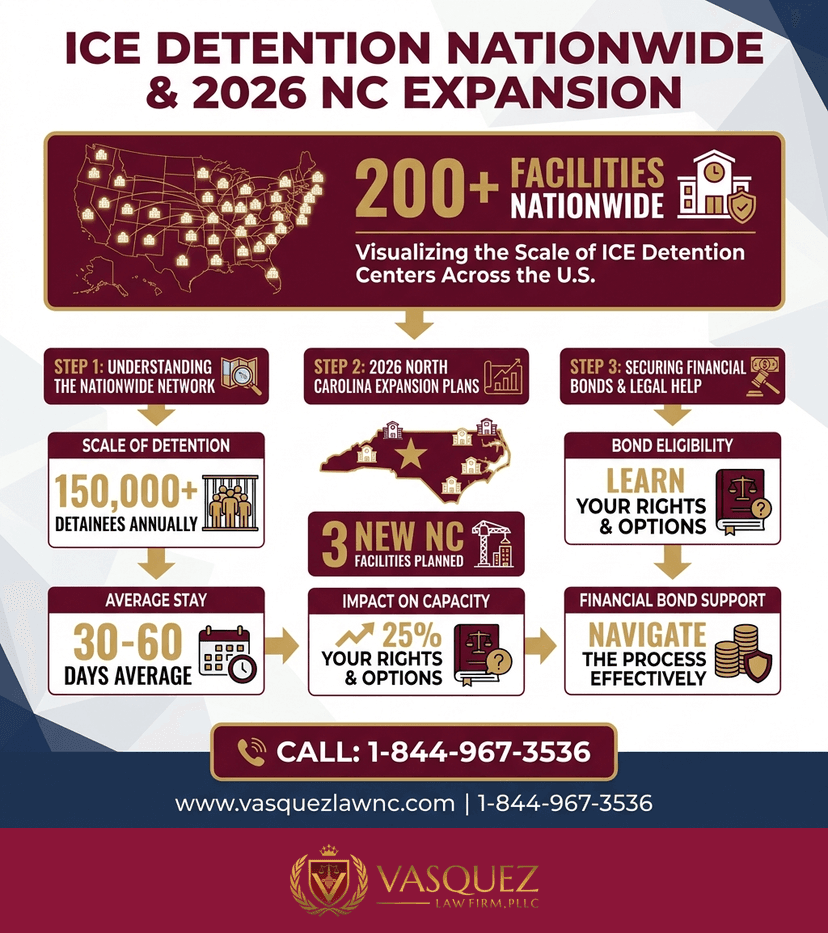 Key Statistics and Data for What Happens With ICE Mega-Jails in Raleigh in 2026?