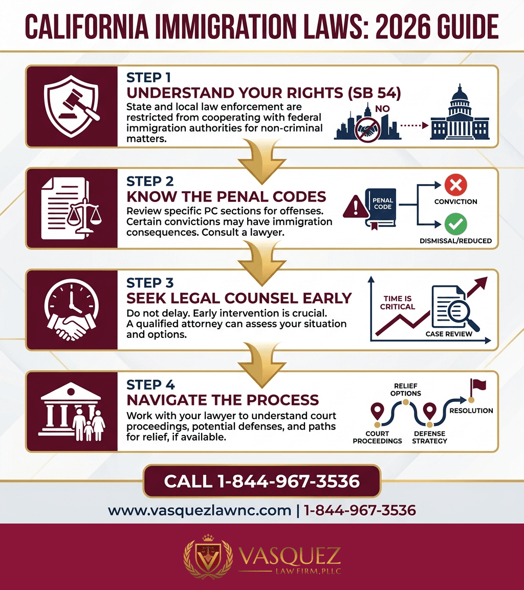 Estadísticas Clave y Datos para Guía 2026 Sobre Leyes de California para Inmigrantes en Charlotte