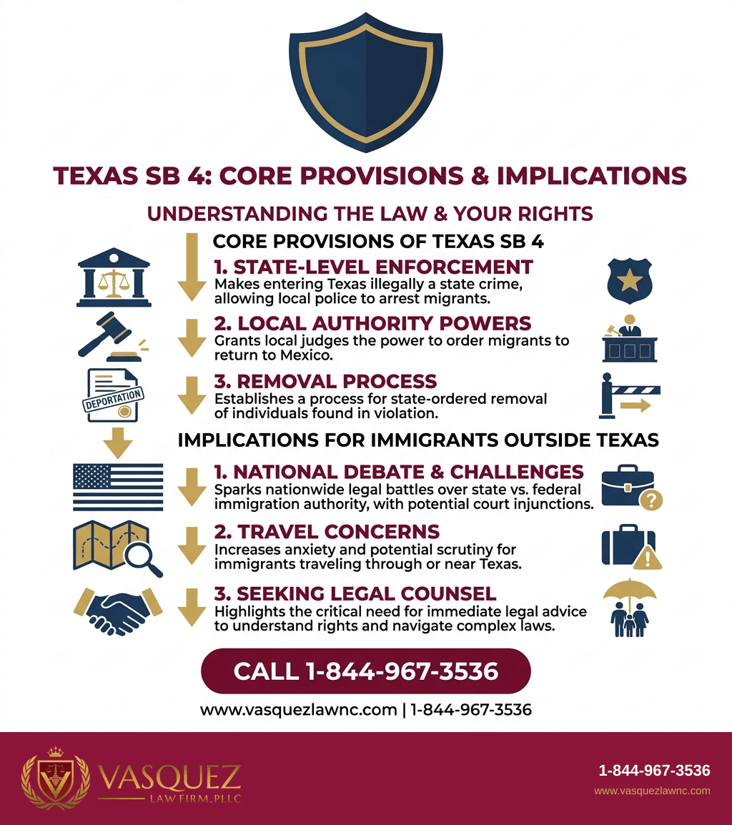 Estadísticas Clave y Datos para Ley SB 4 de Texas: Lo Que los Inmigrantes Deben Saber en 2026