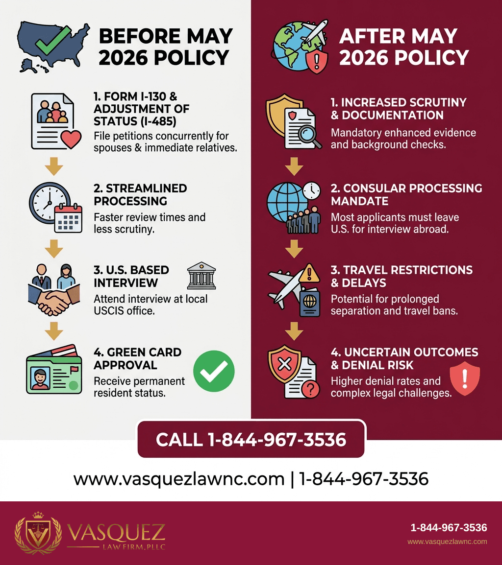 Estadísticas Clave y Datos para Cómo la Política de Tarjetas Verdes de Trump Impactará a los Solicitantes en 2026