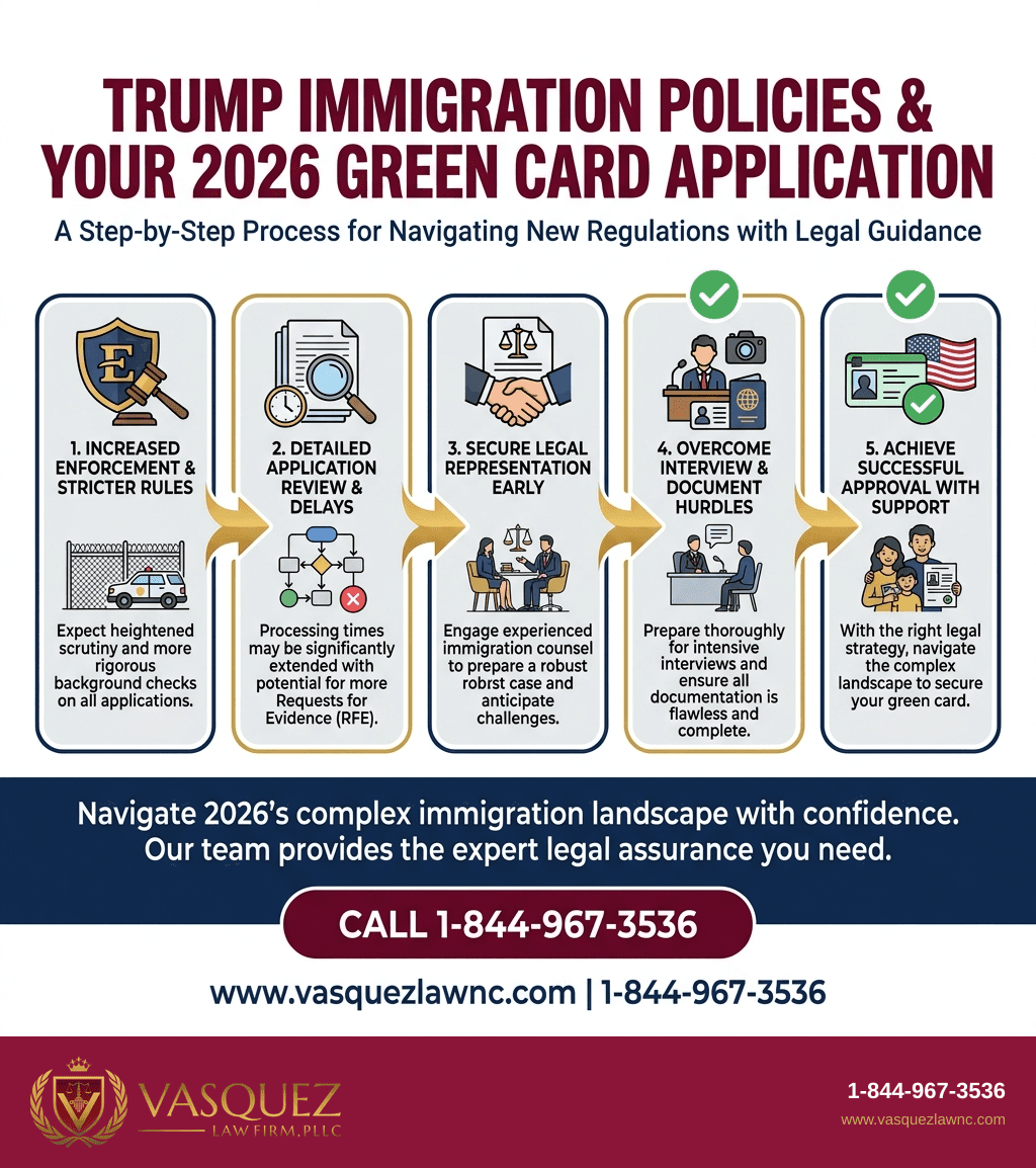Estadísticas Clave y Datos para Cómo la Política Migratoria de Trump Impacta las Tarjetas Verdes en 2026