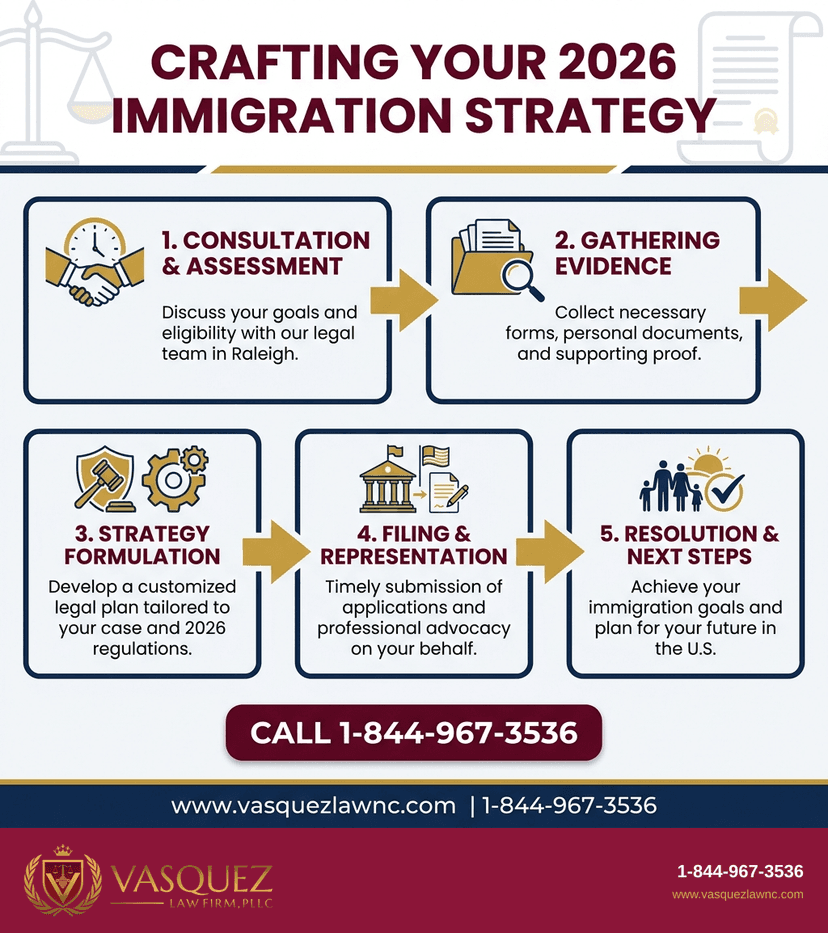 Key Statistics and Data for How Immigration Strategy Works in Raleigh in 2026
