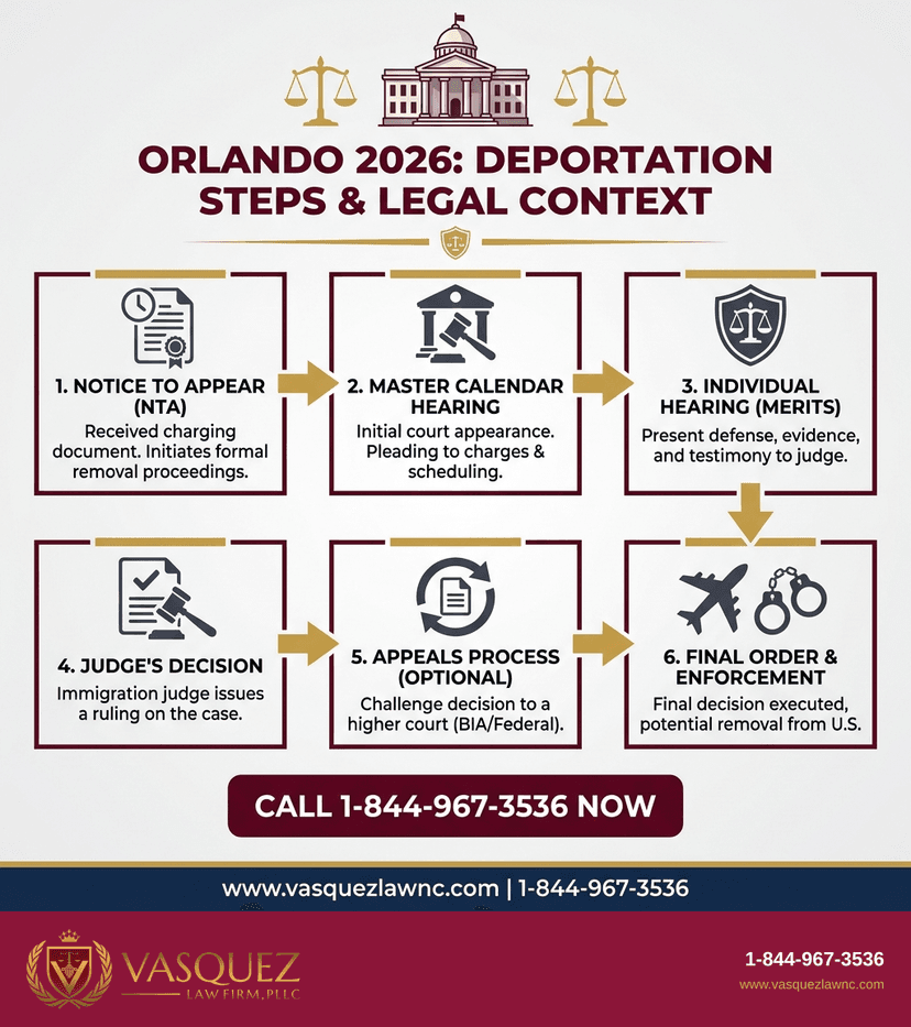 Key Statistics and Data for What Happens During Deportation in Orlando in 2026?