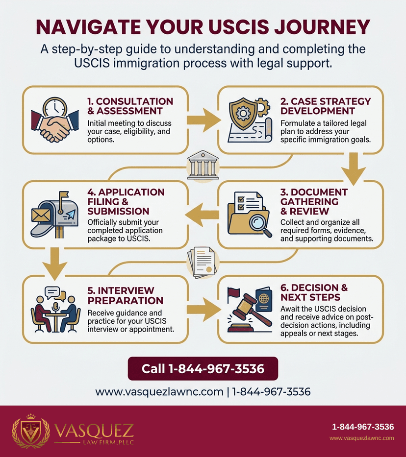 Key Statistics and Data for How USCIS Works for Immigrants in Raleigh in 2026