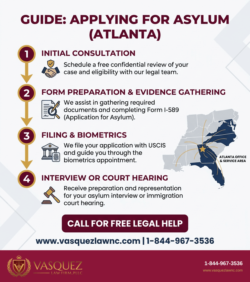 Key Statistics and Data for How USCIS Atlanta Asylum Office Opening Affects Applicants in 2026