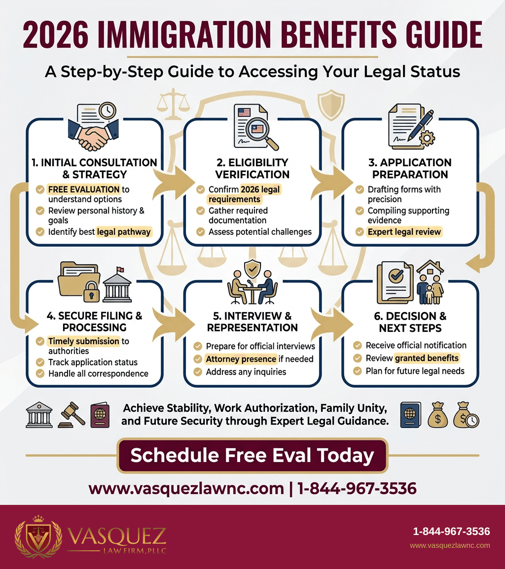 Infografía 1 para Beneficios Migratorios: Cómo le Afectan en 2026