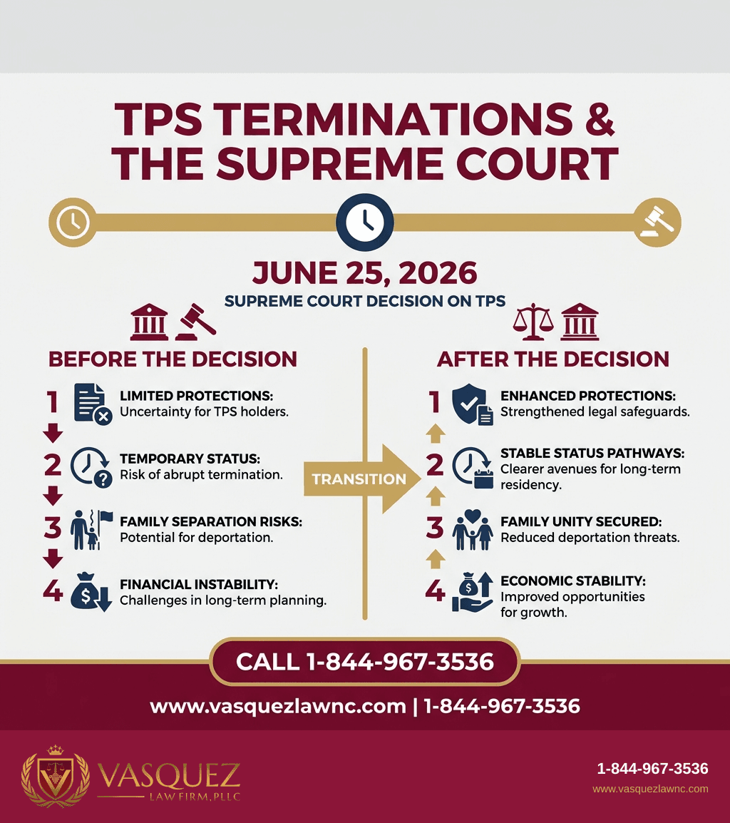Infografía 1 para What Does TPS Mean for Immigrants in Raleigh in 2026? (Español)